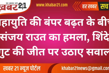 Sanjay Raut Questions Mahayuti's Lead and Shinde Faction's Victory