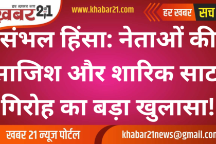 Sambhal Violence: Leaders’ Conspiracy and Major Revelations about Sharik Sata Gang