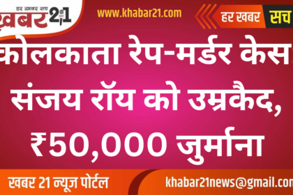 Kolkata Rape-Murder Case: Sanjay Roy Sentenced to Life Imprisonment, 50,000 Fine